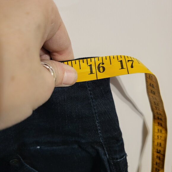 LOLA DARK WASH STRAIGHT LEG JEGGINGS JEANS SZ 8 - Picture 8 of 10